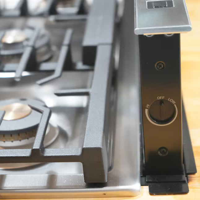 GE Universal 36" Telescopic Downdraft System in Black UVD6361DPBB - Open Box
