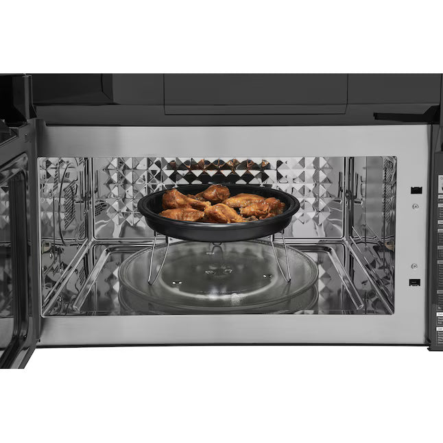 Frigidaire Gallery 1.9-cu ft Air Fry Over-the-Range Convection Microwave with Sensor Cooking in Fingerprint Resistant Stainless Steel GMOS1968AF - New in Box