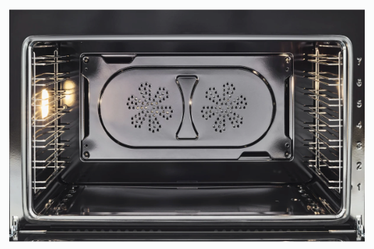 Bertazzoni 36 Inch Freestanding Gas Range with 6 Sealed Burners, 5.7 cu. ft. Oven Capacity, European Convection Oven, and 19000 BTU Power Burners HER366BCFGMAVT - Scratch & Dent (Minor)