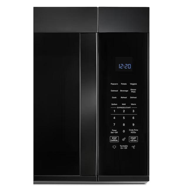 Whirlpool 1.9-cu ft Over-the-Range Microwave with Sensor Cooking in Black WMMS3330RB - New in Box