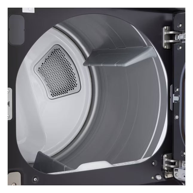 LG 7.3-cu ft Vented Gas Dryer in Matte Black DLG8401BE - Scratch & Dent (Minor)