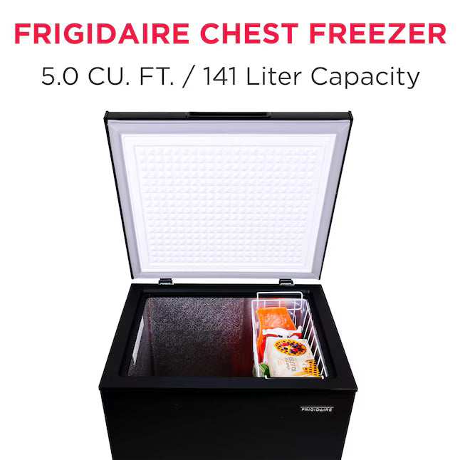 Frigidaire 5-cu ft Garage Ready Chest Freezer - S171 - EFRF5003 - Open Box