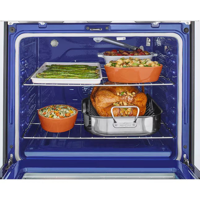 LG 5.8 cu. ft. Smart Wi-Fi Enabled Fan Convection Gas Range with Air Fry & EasyClean® 21SD026 - LRGL5823S - Scratch & Dent (Minor)