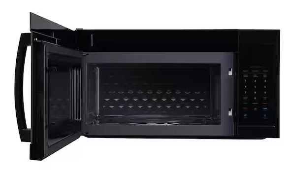 Vissani 1.7 cu. ft. 1000-Watt Over the Range Microwave in Black 251316SD1176 - HV0170B - New in Box