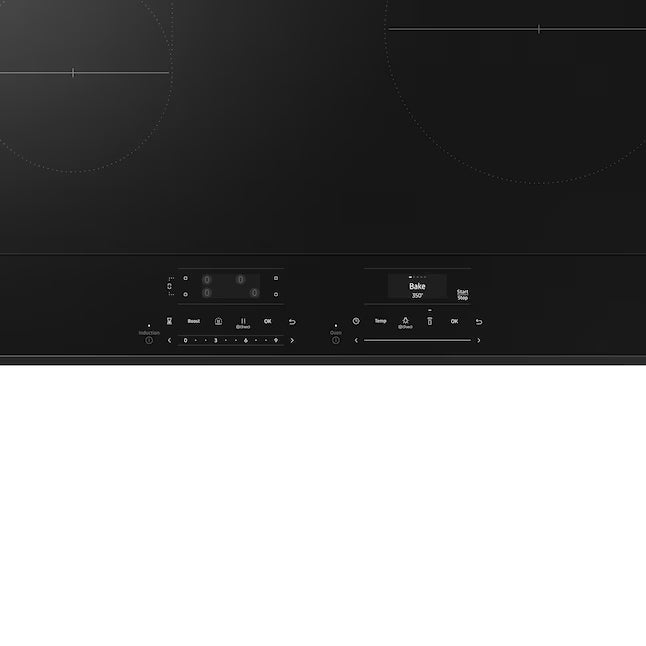 Samsung Bespoke 6.3-cu ft, 4 Burner Air Fry Convection Oven Slide-In Single Induction Range in White Glass 251310SD916 - NSI6DB950012 - Open Box