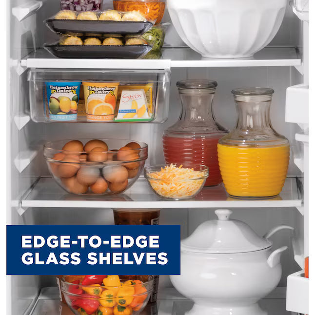 GE® 21.9 Cu. Ft. Garage Ready Top-Freezer Refrigerator GE9912 - GTS22KMNRDS - New In Box
