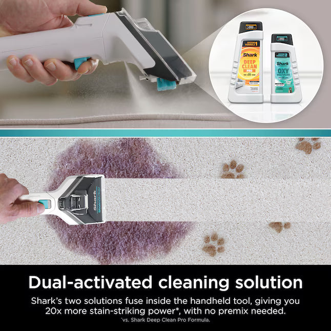 Shark CarpetXpert with Stainstriker Made for Pet Hair Carpet Cleaner with Rotating Brush 25SA229 - EX201 - Open Box