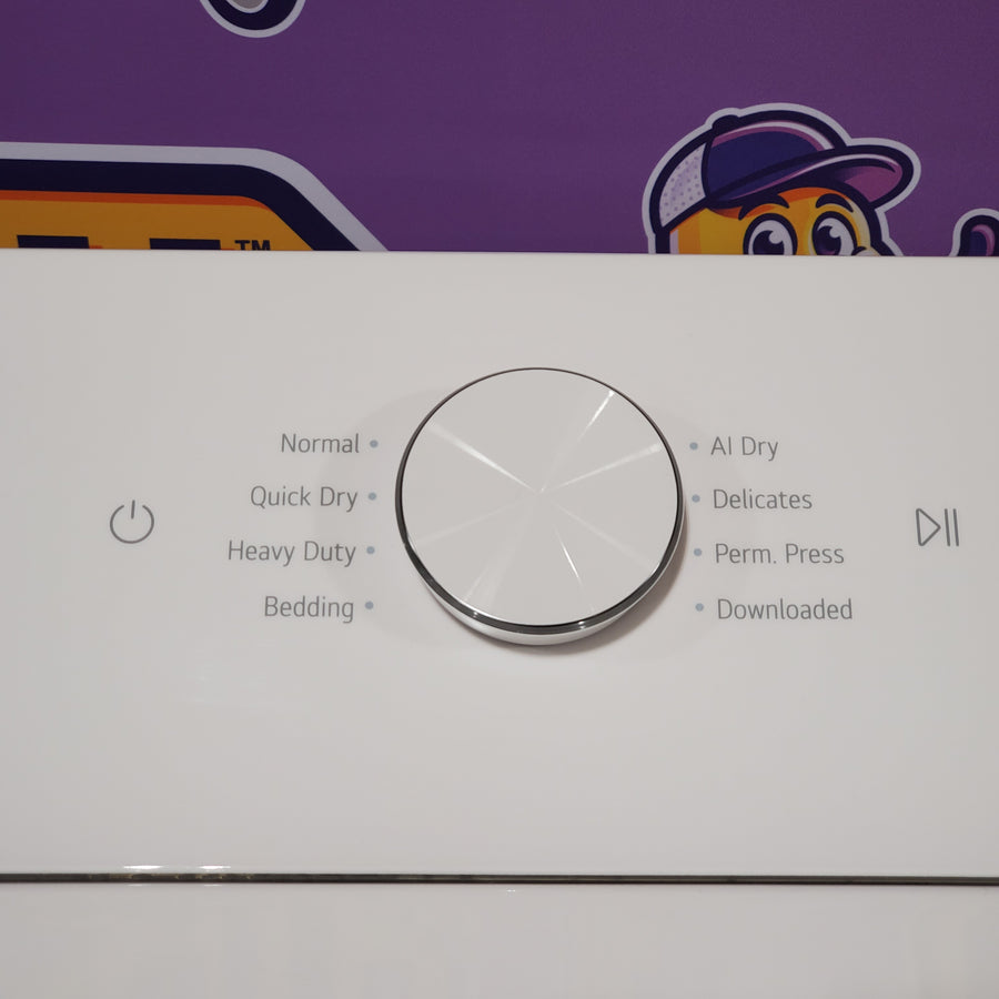 LG 7.3 cu. ft. Ultra Large Capacity Rear Control Electric Dryer with AI Sensing and ThinQ® Smart Features 6SD37 - DLE8200W - Open Box