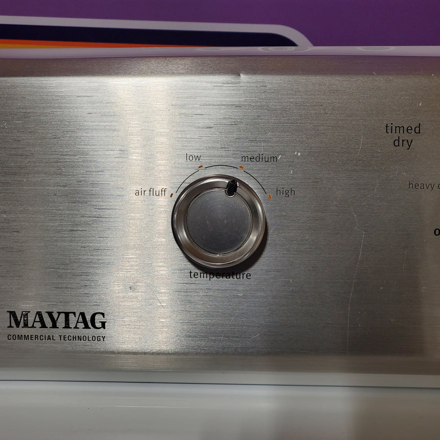 Maytag Large Capacity Top Load Dryer with Wrinkle Control – 7.0 cu. ft. 05CR61 - MEDC465HW - Certified Refurbished