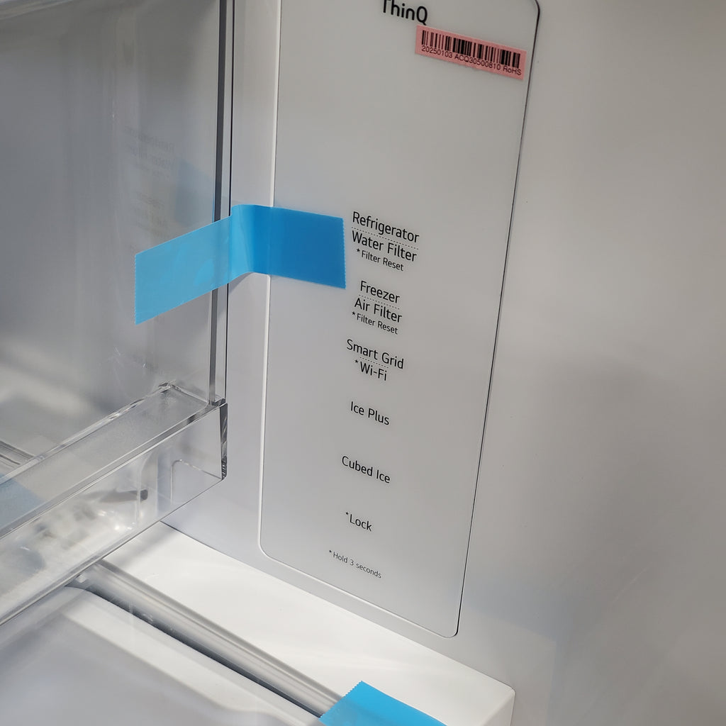 LG 27 cu. ft. Smart Counter-Depth MAX™ French Door Refrigerator 3SD918 - LRFLC2716S - Scratch & Dent (Minor)