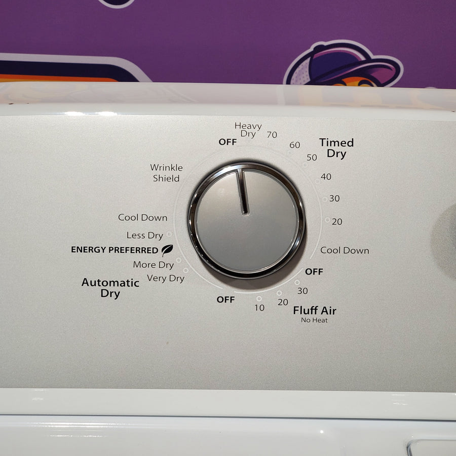 Whirlpool White Electric Extra Large 7.0 Cu. Ft. Dryer with Wrinkle Shield 6SD72 - WED4815EW - Scratch & Dent (Minor)