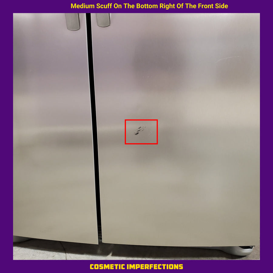 Frigidaire Gallery Smudge Proof Stainless Steel 26 Cu. Ft. Side by Side Refrigerator with Bright LED Lighting 31134SD222 - GRSS2652AF - Scratch & Dent (Moderate)