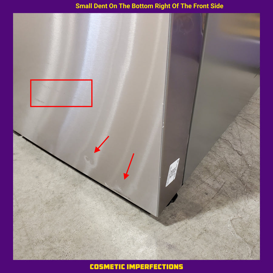 LG 27 cu. ft. Side-By-Side InstaView® Refrigerator in PrintProof Stainless Steel 22131SD99 - LRS0S2706S - Scratch & Dent (Minor)