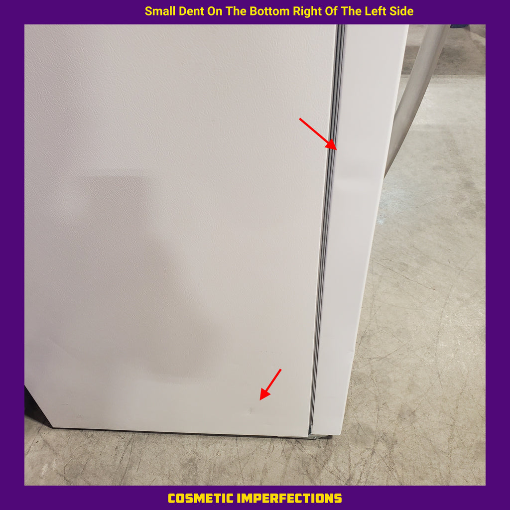 Pictures of Frigidaire 20 Cu. Ft. ENERGY STAR Garage Ready White Upright Freezer with EvenTemp™ Cooling System - 3SD402 - FFUE2024AW - Scratch & Dent (Minor) - Neu Appliance Outlet - Discount Appliance Outlet in Austin, Tx