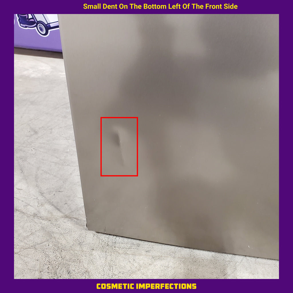 Pictures of Vissani 7.1 cu. ft. Manual Defrost Convertible Upright Freezer in Stainless Steel Look MDUFC7SS4 - Scratch & Dent (Minor) - Neu Appliance Outlet - Discount Appliance Outlet in Austin, Tx