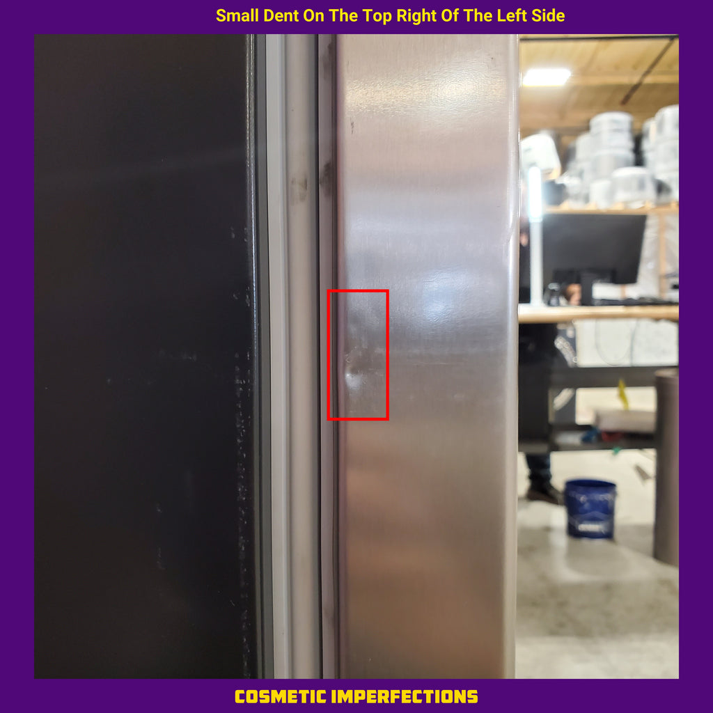 Pictures of Vissani 7.1 cu. ft. Manual Defrost Convertible Upright Freezer in Stainless Steel Look MDUFC7SS4 - Scratch & Dent (Minor) - Neu Appliance Outlet - Discount Appliance Outlet in Austin, Tx