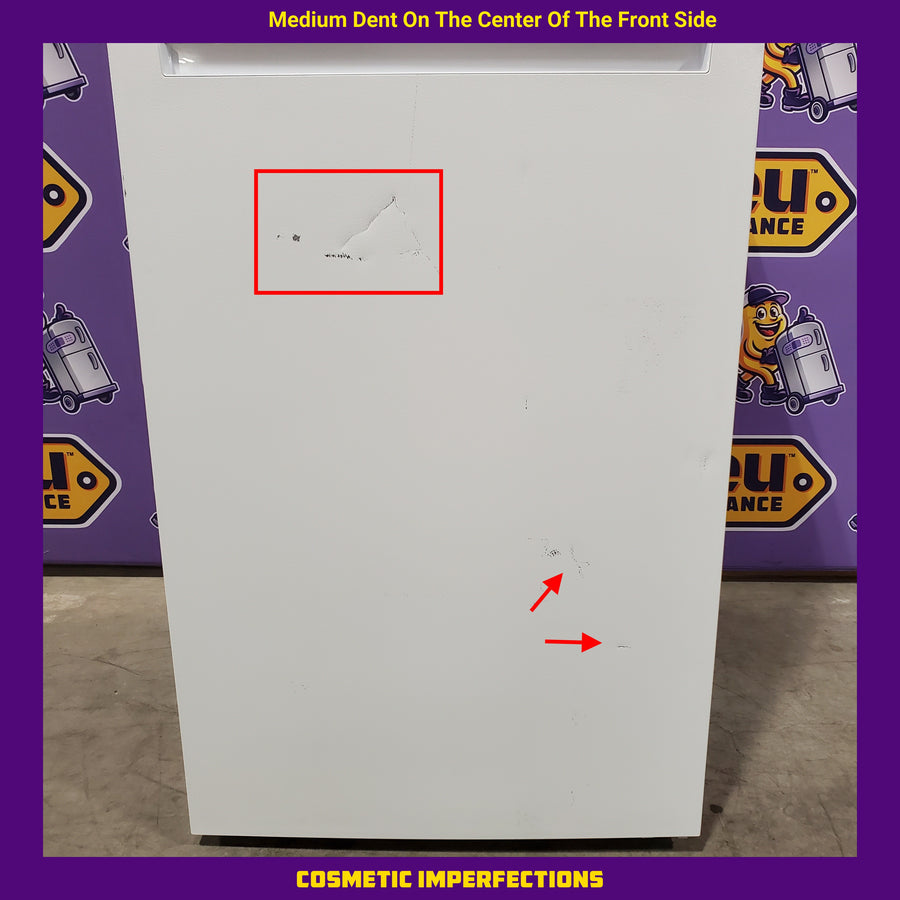 Vissani 14.2 cu. ft. Top Freezer Refrigerator in White, Garage Ready 251310SD886 - MDTF14WH5 - Scratch & Dent (Minor)
