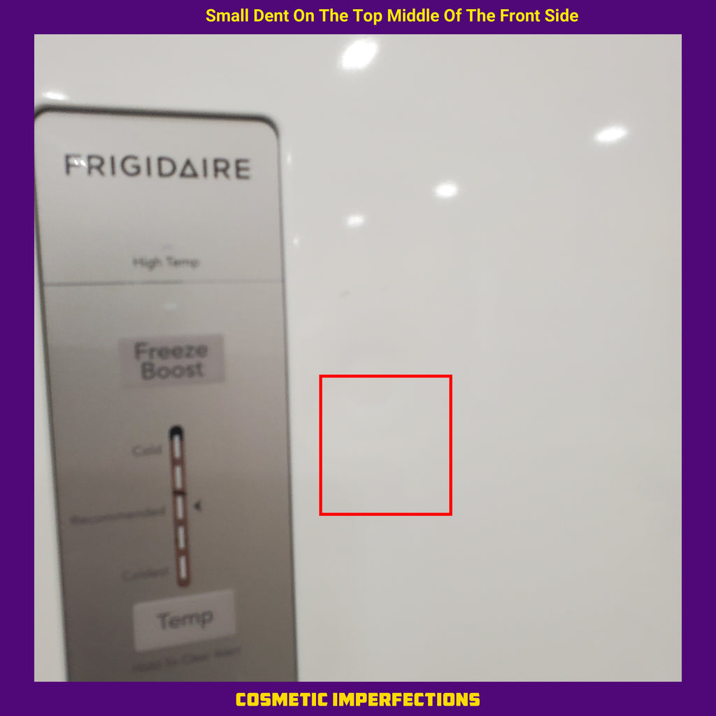 Pictures of Frigidaire 20 Cu. Ft. ENERGY STAR Garage Ready White Upright Freezer with EvenTemp™ Cooling System - FFUE2024AW - 3SD289 - Scratch & Dent (Minor) - Neu Appliance Outlet - Discount Appliance Outlet in Austin, Tx
