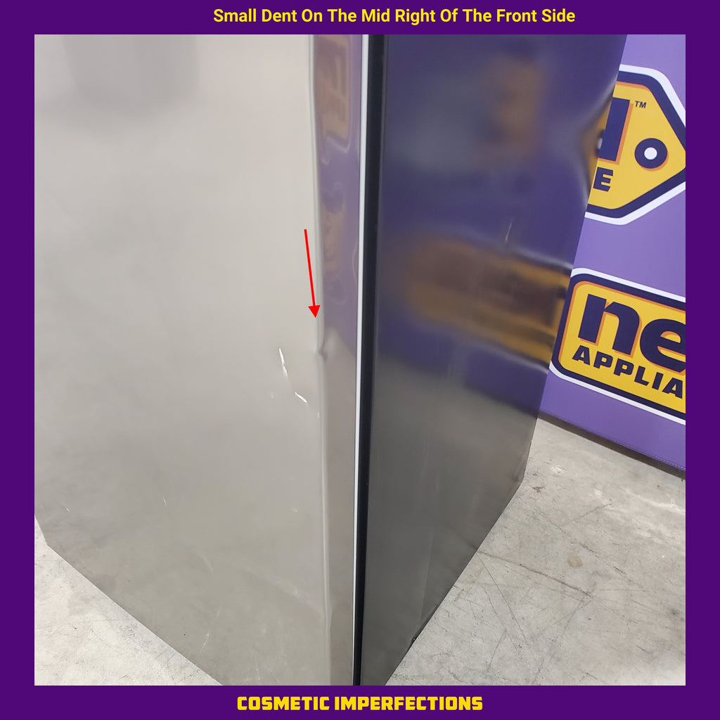 Pictures of 7.1 cu. ft. Manual Defrost Convertible Upright Freezer in Stainless Steel Look MDUFC7SS4 - Scratch & Dent - Moderate - Neu Appliance Outlet - Discount Appliance Outlet in Austin, Tx