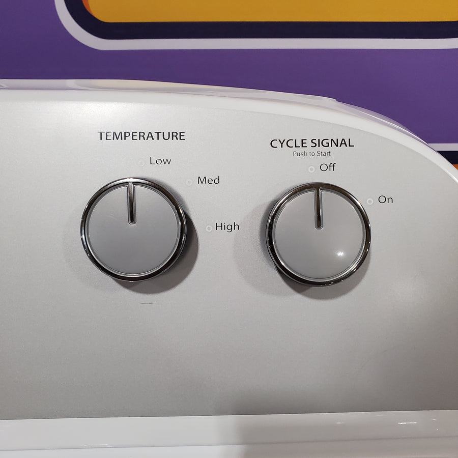 Whirlpool White Electric Extra Large 7.0 Cu. Ft. Dryer with Wrinkle Shield 22221438 - WED4815EW - Scratch & Dent (Moderate)