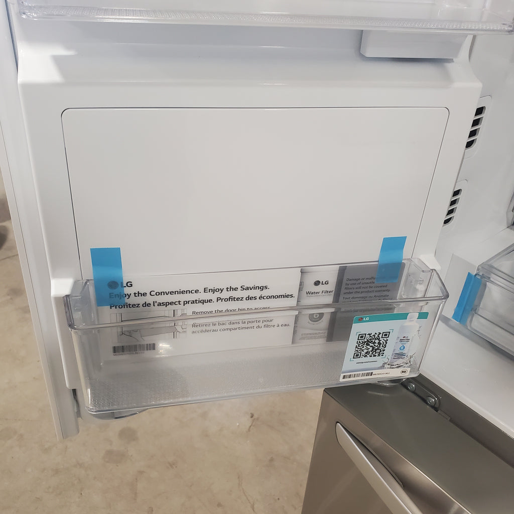 Pictures of LG 25.5-cu ft Counter-depth Smart French Door Refrigerator with Dual Ice Maker (Fingerprint Resistant) ENERGY STAR-LRFXC2606S-Open Box - Neu Appliance Outlet - Discount Appliance Outlet in Austin, Tx