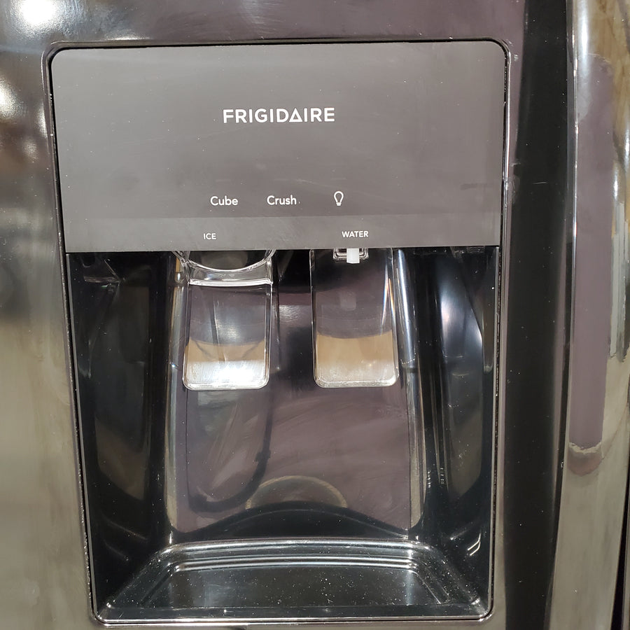 Frigidaire Black 26 Cu. Ft. Standard-Depth ENERGY STAR Side-by-Side Refrigerator with EvenTemp™ Cooling System 31133SD126 - FRSS2623AB - Scratch & Dent (Minor)