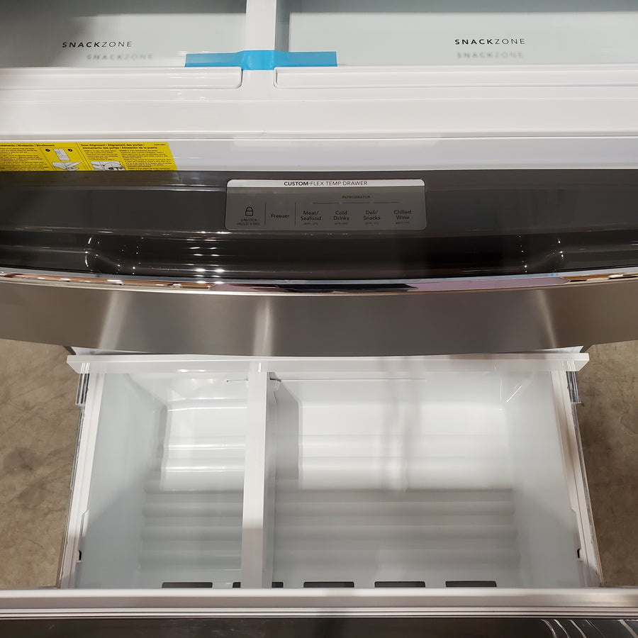 Frigidaire Gallery 22 Cu. Ft. 4-Door Counter-depth French Door Refrigerator with Ice Maker (Fingerprint Resistant Stainless Steel) ENERGY STAR GRMC2273CF - Scratch & Dent (Moderate)
