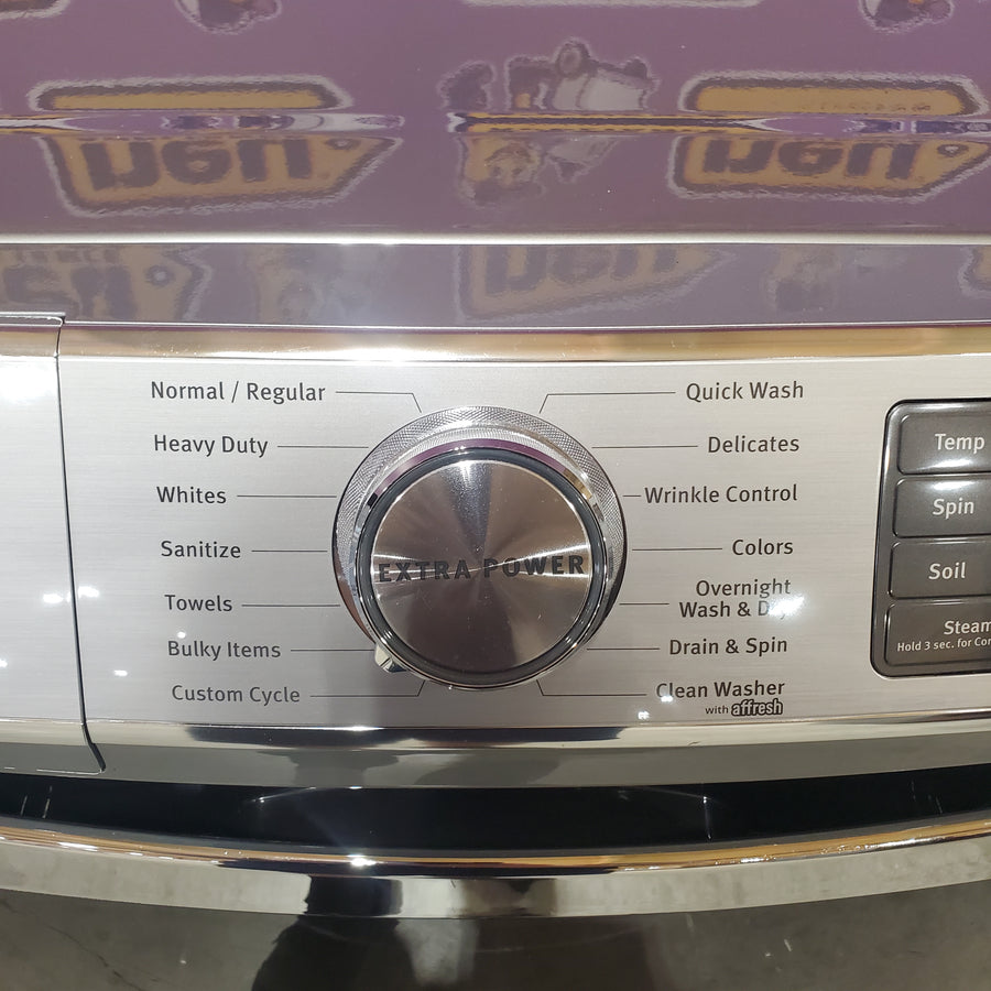Maytag 5.0 cu. ft. Smart Front Load Washer with Extra Power and 24-Hr Fresh Hold® Option MHW8630HC - Scratch & Dent (Minor) and Maytag 7.3-cu ft Stackable Vented Electric Dryer Energy Star Certified MED5630HC - Scratch & Dent (Minor)