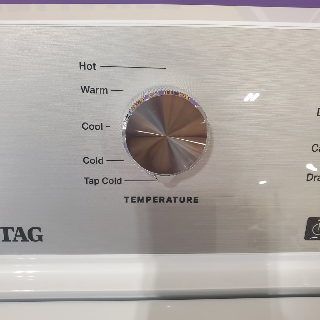 Pictures of Maytag 4.5 cu. ft. Top Load Washer with Power Agitator MVW4505MW and 7.0 cu. ft. Electric Dryer with Reversible Door MED4500MW - Neu Appliance Outlet - Discount Appliance Outlet in Austin, Tx