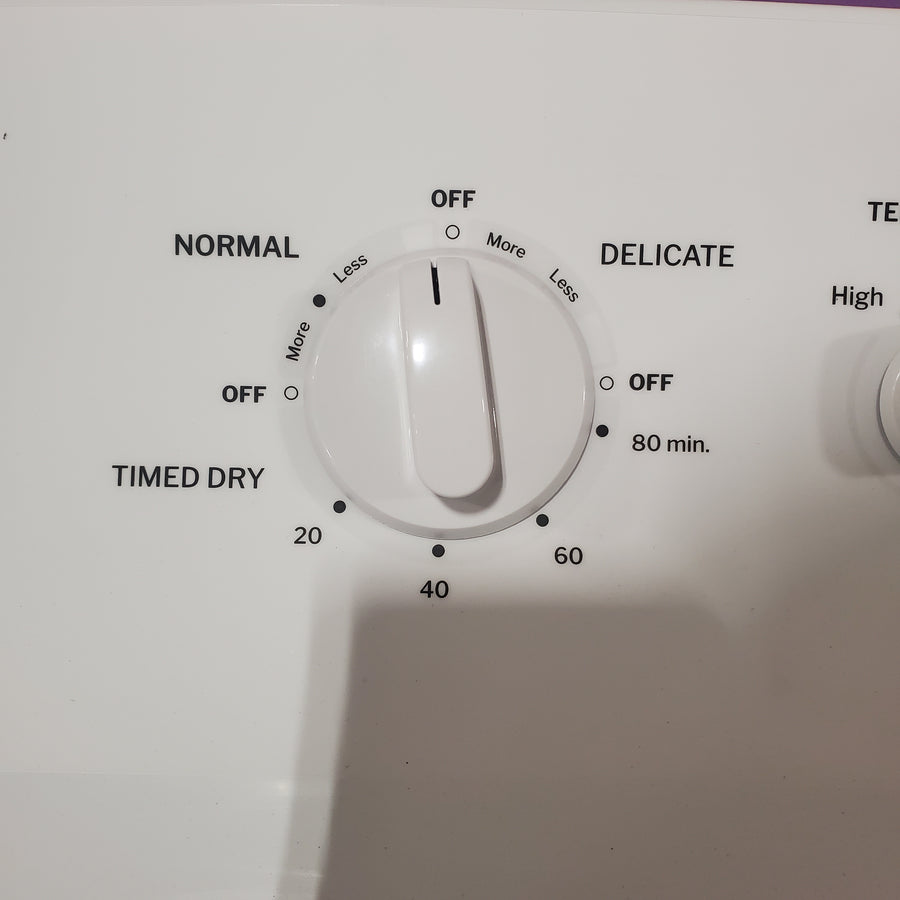 Hotpoint® 4.0 cu. ft. Capacity Washer with Cold Plus and Water Level Control HTW265ASWWW - Scratch & Dent (Major) and Hotpoint 6.2 cu. ft. Capacity Electric Dryer with Up To 120 ft. Venting and Shallow Depth HTX26EASWWW - Scratch & Dent (Open Box)