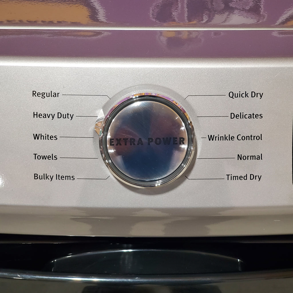 Maytag 4.5-cu ft High Efficiency Stackable Steam Cycle Front-Load Washer MHW5630HC - Scratch & Dent (Minor) and Maytag 7.3-cu ft Stackable Vented ENERGY STAR Electric Dryer 16059 - MED5630HC - Scratch & Dent (Minor)