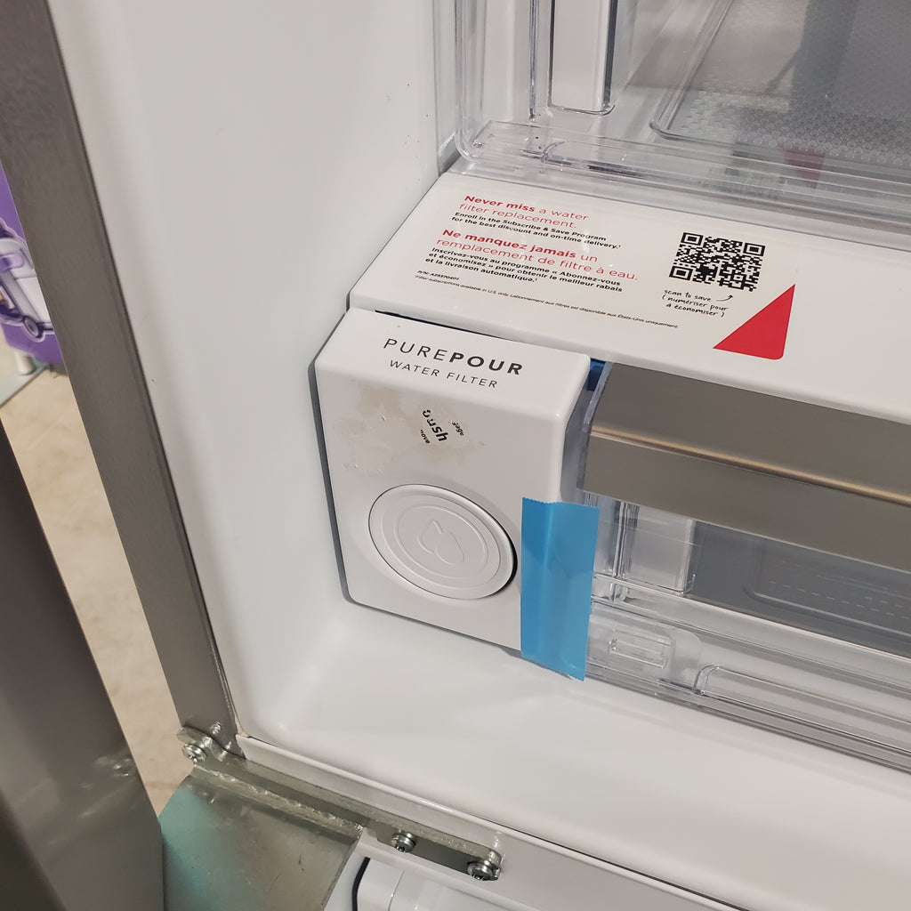 Pictures of Smudge-Proof Stainless Steel ENERGY STAR Frigidaire Gallery 27.8 cu. ft. 3 Door French Door Refrigerator with Dual Ice Maker- Open Box - Neu Appliance Outlet - Discount Appliance Outlet in Austin, Tx