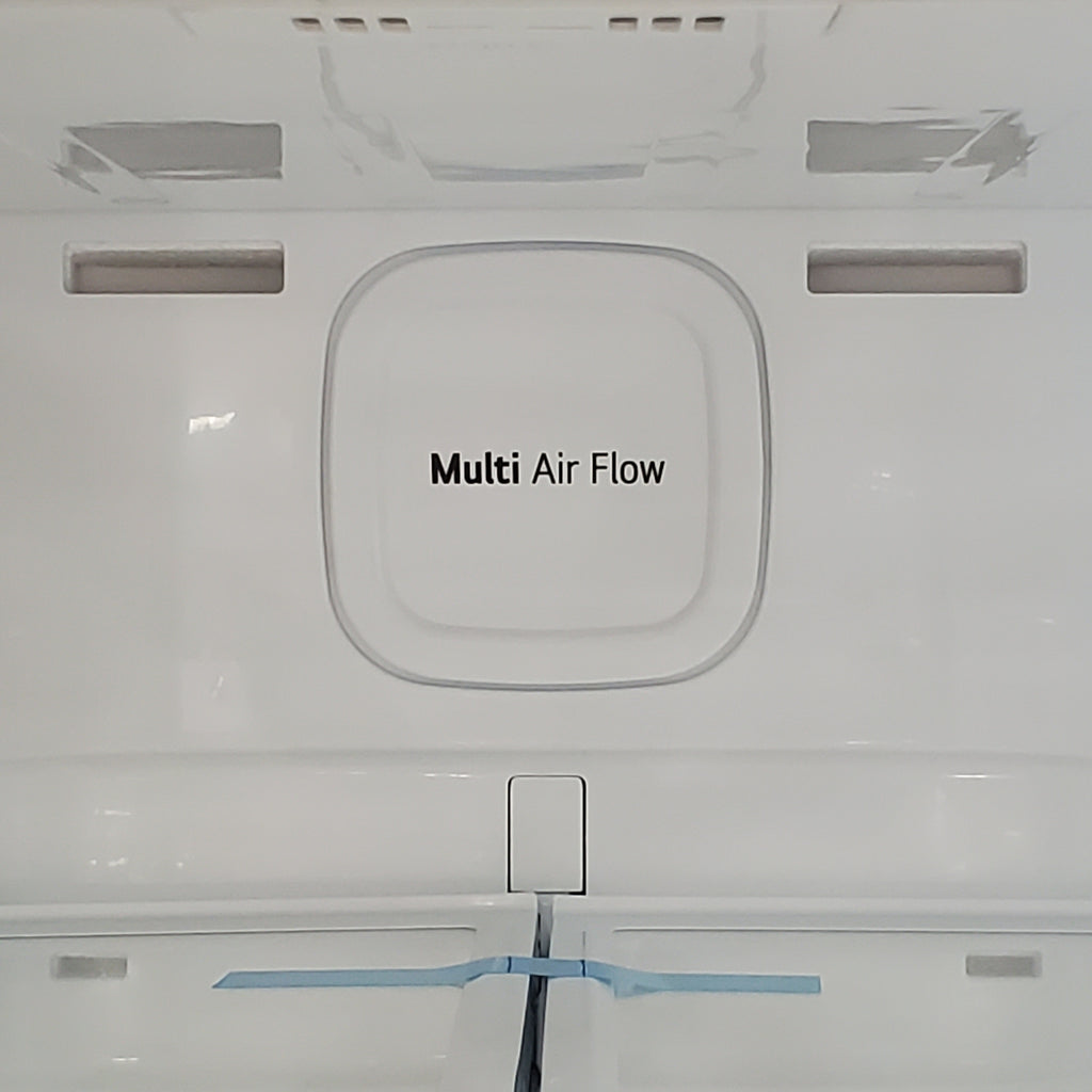 Pictures of LG 22 cu. ft. 30-inch Wide French Door Refrigerator in Stainless Steel LFCS22520S - Scratch & Dent (Moderate) - Neu Appliance Outlet - Discount Appliance Outlet in Austin, Tx