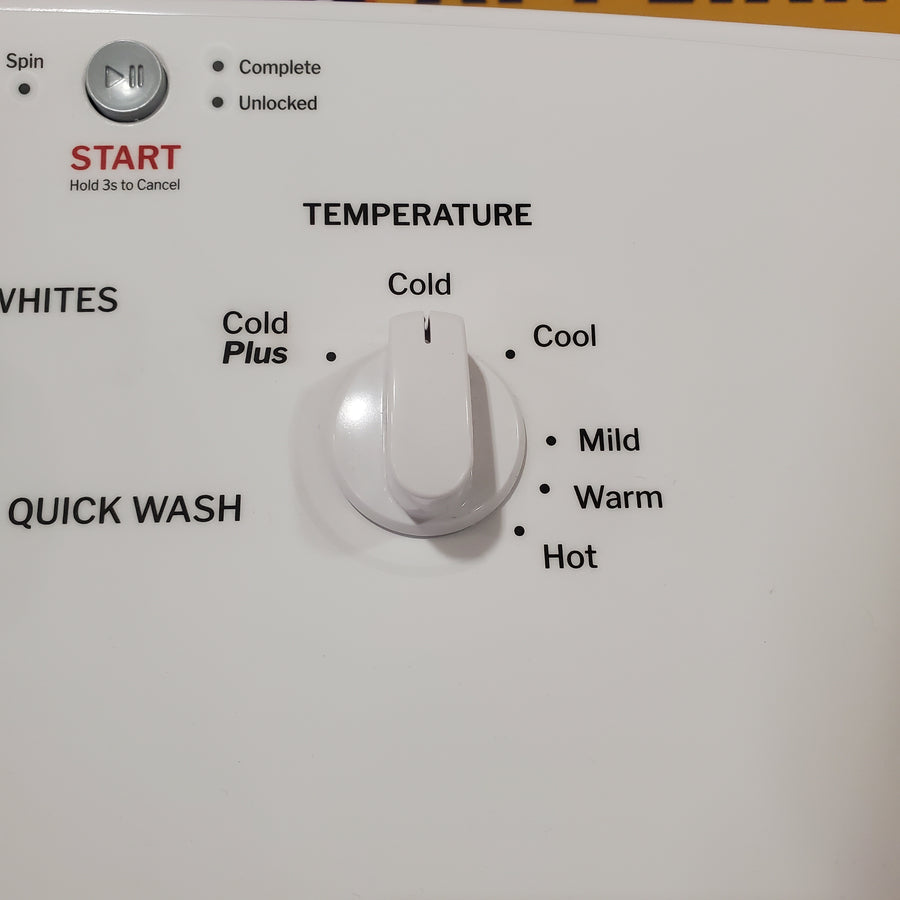 Hotpoint® 4.0 cu. ft. Capacity Washer with Cold Plus and Water Level Control HTW265ASWWW - Scratch & Dent (Minor) and Hotpoint® 6.2 cu. ft. vented Electric Dryer with Auto Dry 16148 - HTX26EASWWW - Scratch & Dent (Minor)