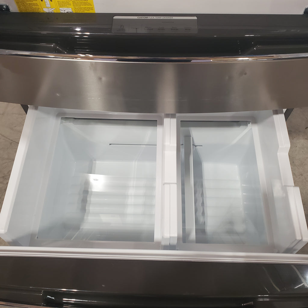 Pictures of Frigidaire Gallery 26 Cu. Ft. Standard-Depth 4-Door French Door Refrigerator in Fingerprint Resistant Stainless Steel - 3SD557 - GRMS2773AF - Scratch & Dent (Minor) - Neu Appliance Outlet - Discount Appliance Outlet in Austin, Tx