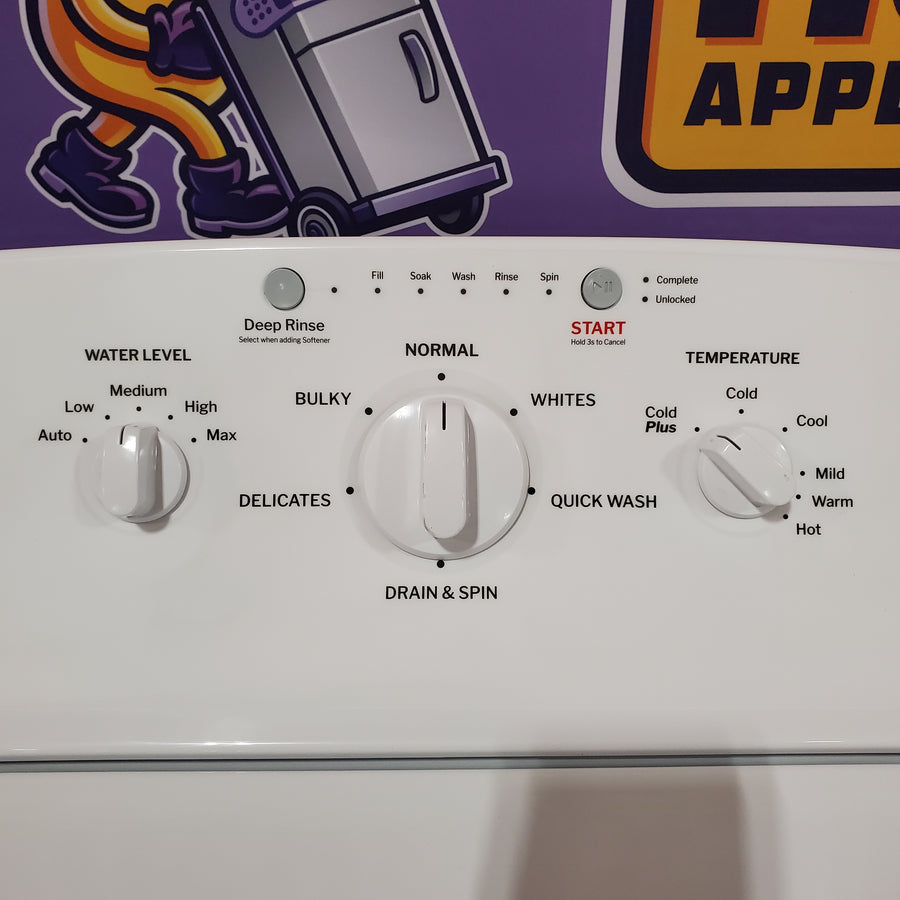 Hotpoint® 4.0 cu. ft. Capacity Washer with Cold Plus and Water Level Control 251315SD1125 - HTW265ASWWW - Scratch & Dent (Major)