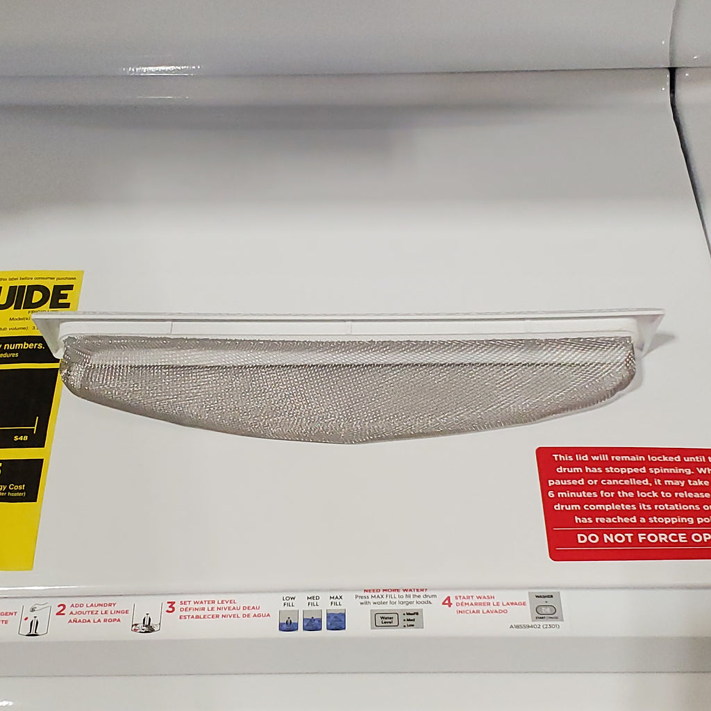 Pictures of Frigidaire Electric Washer/Dryer Laundry Center - 3.9 Cu. Ft Washer and 5.5 Cu. Ft. Dryer FLCE7522AW - Scratch & Dent (Minor) - Neu Appliance Outlet - Discount Appliance Outlet in Austin, Tx