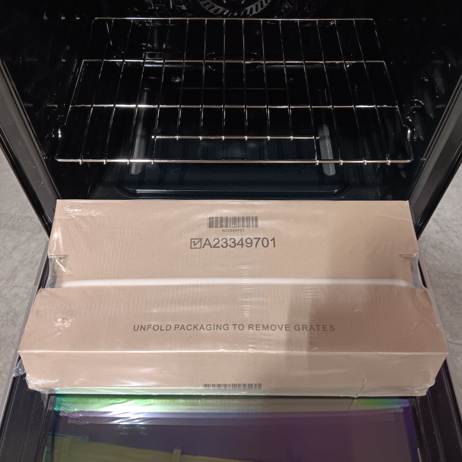 Frigidaire Professional 6 Burners 6-cu ft Air Fry Convection Oven Slide-In Natural Gas Range in Smudge-Proof Stainless Steel 20531SD505 - PCFG3080AF - Open Box