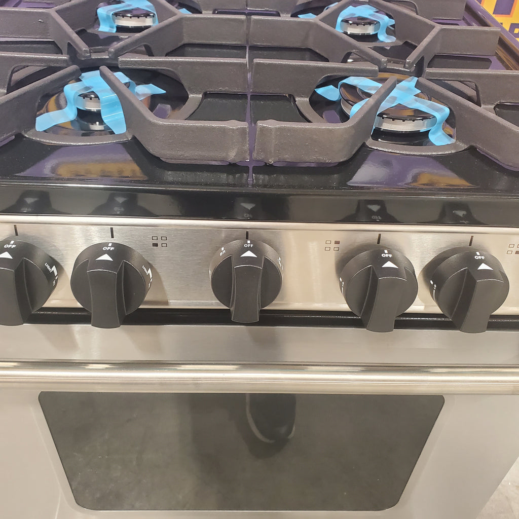 Pictures of Whirlpool 24-inch Freestanding Gas Range with Sealed Burners in Stainless Steel WFG500M4HS - Scratch & Dent (Moderate) - Neu Appliance Outlet - Discount Appliance Outlet in Austin, Tx