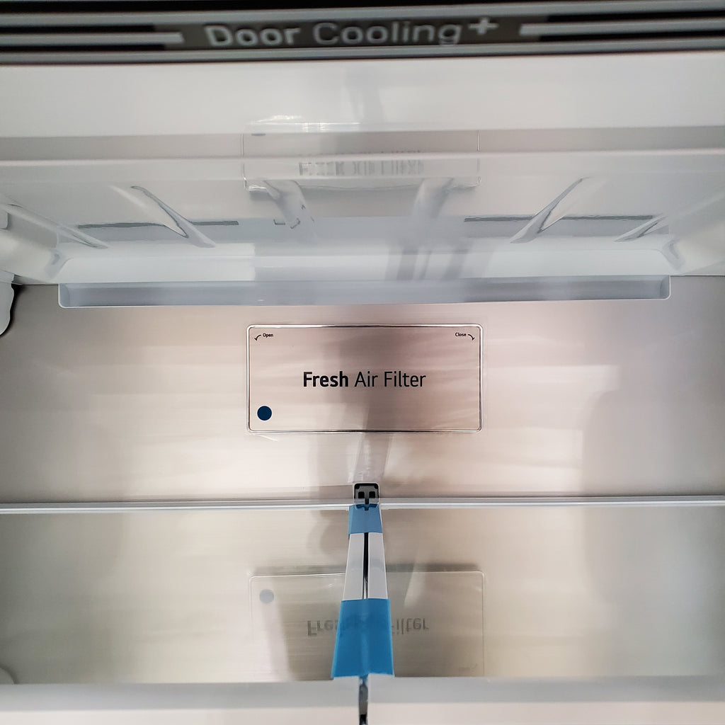 Pictures of LG 25 cu. ft. Counter-Depth MAX™ with Zero Clearance™ 3-Door French Door Refrigerator with Thin Door Design 3SD688 - LF25Z6211S - Open Box - Neu Appliance Outlet - Discount Appliance Outlet in Austin, Tx