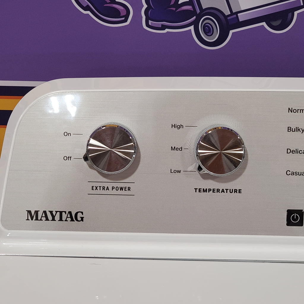 Pictures of Maytag 7.0 cu. ft Gas Dryer with End of Cycle Signal and Wrinkle Prevent MGD5030MW - Scratch & Dent (Minor) - Neu Appliance Outlet - Discount Appliance Outlet in Austin, Tx