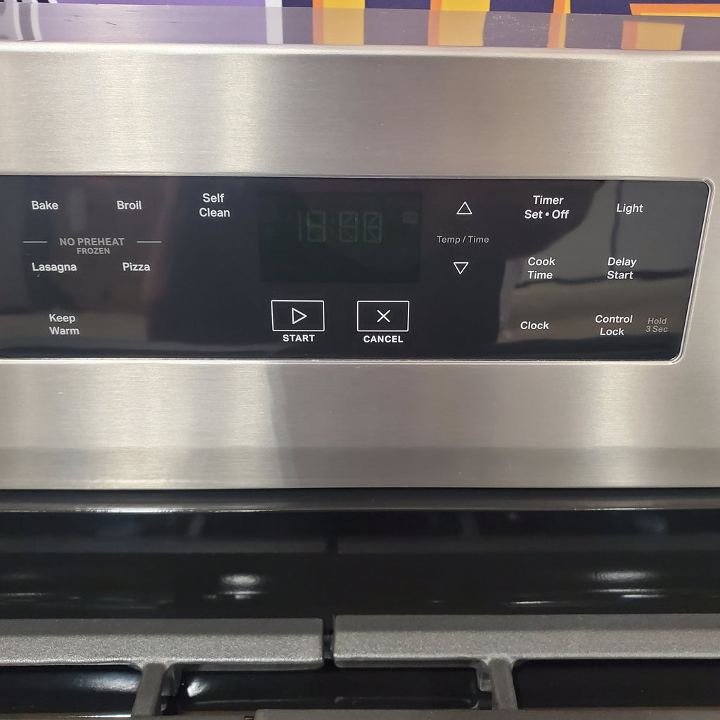 Pictures of Whirlpool Self Clean Gas Range with No Preheat Mode - 19SD048 - WFGS3530RS - Scratch & Dent (Minor) - Neu Appliance Outlet - Discount Appliance Outlet in Austin, Tx