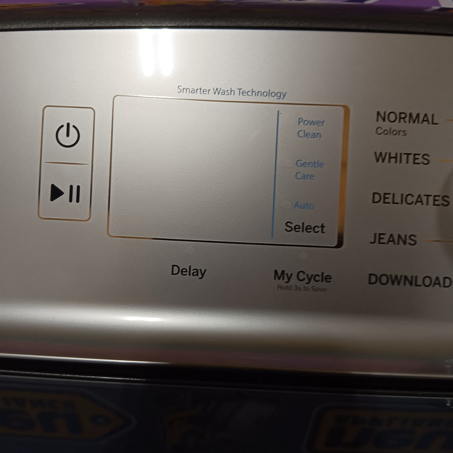 GE Profile™ ENERGY STAR® 4.9 cu. ft. Capacity Washer with Smarter Wash Technology and FlexDispense™ PTW605BPRDG - New in Box and GE Profile ENERGY STAR 7.4 cu. ft. Electric Dryer with 120 ft. Venting in Diamond Gray GE9875E - PTD60EBPRDG - New in Box