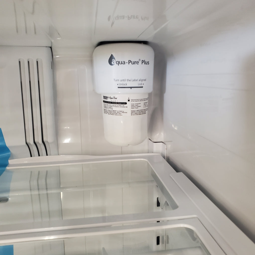 Pictures of Samsung 25.7-cu ft French Door Refrigerator with Dual Ice Maker, Water and Ice Dispenser (Stainless Steel) ENERGY STAR-RF268ABRS-Certified Refurbished - Neu Appliance Outlet - Discount Appliance Outlet in Austin, Tx