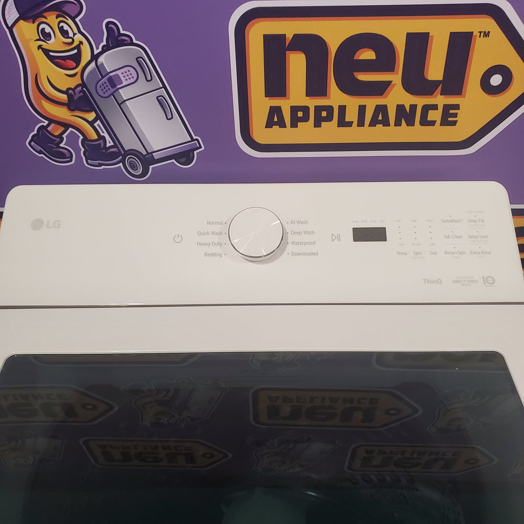 Pictures of LG 4.8 cu. ft. Mega Capacity Smart Top Load Washer with 4-Way® Agitator, EasyUnload™ & AI Sensing WT8205CW - Neu Appliance Outlet - Discount Appliance Outlet in Austin, Tx