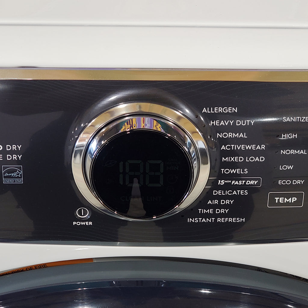 Pictures of Electrolux 8.0 Cu. Ft. Front Load Perfect Steam™ Electric Dryer with Balanced Dry™ and Instant Refresh ELFE7626BW - Scratch & Dent (Minor) - Neu Appliance Outlet - Discount Appliance Outlet in Austin, Tx