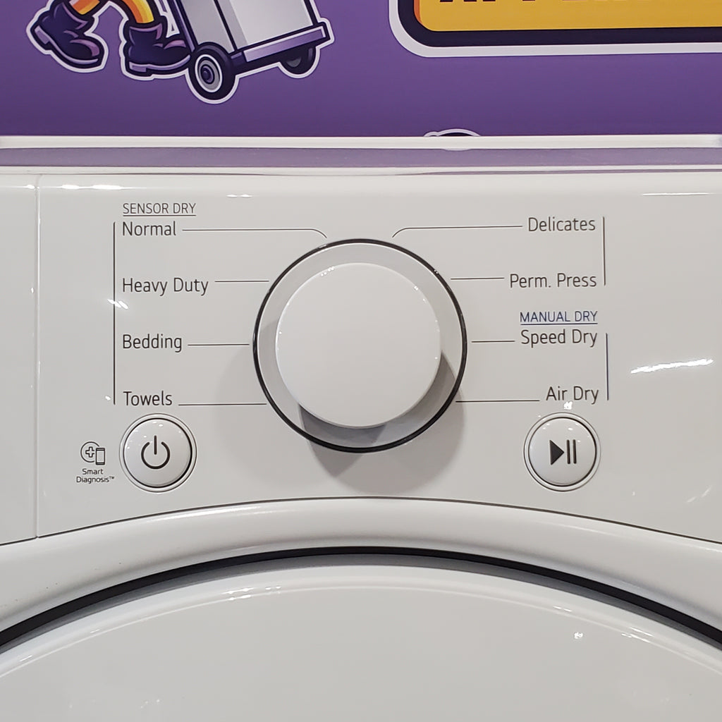 Pictures of LG 7.4 cu. ft. ENERGY STAR Electric Vented Dryer with Sensor Dry and SmartThinQ Technology DLE3400W - Open Box - Neu Appliance Outlet - Discount Appliance Outlet in Austin, Tx