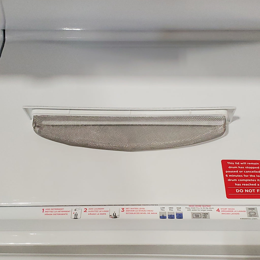 Pictures of Frigidaire Electric Washer/Dryer Laundry Center - 3.9 Cu. Ft Washer and 5.5 Cu. Ft. Dryer FLCE7522AW - Scratch & Dent (Minor) - Neu Appliance Outlet - Discount Appliance Outlet in Austin, Tx