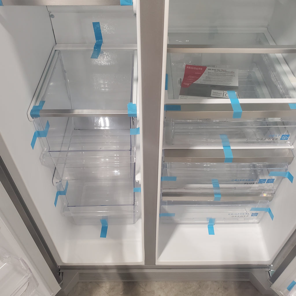 Pictures of Frigidaire Gallery 26 Cu. Ft. Standard-Depth Side-by-Side Refrigerator GRSN2620AF - Scratch & Dent (Minor) - Neu Appliance Outlet - Discount Appliance Outlet in Austin, Tx