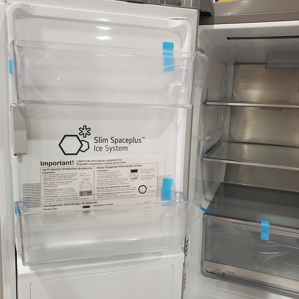 LG 30 cu. ft. Smart French Door Refrigerator with Craft Ice™ & Full-Convert™ Drawer 3SD930 - LRMXS3006S - Scratch & Dent (Minor)